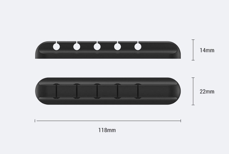 Silicone USB Cable Organizer Management