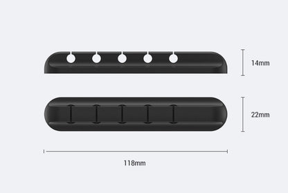 Silicone USB Cable Organizer Management