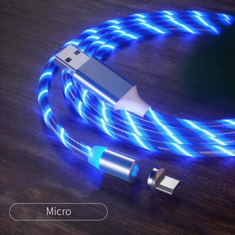 Magnetic Fast Charging Cable LED (3-in-1)