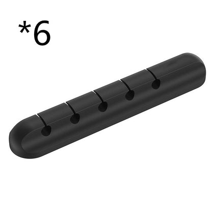 Silicone USB Cable Organizer Management