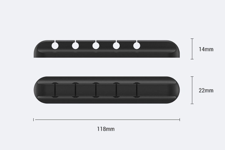 Silicone USB Cable Organizer Management