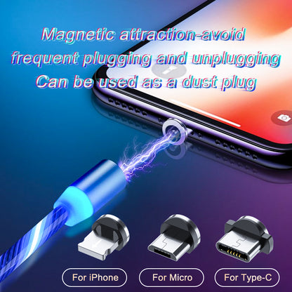 Magnetic Fast Charging Cable LED (3-in-1)