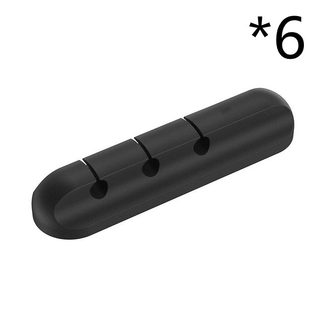 Silicone USB Cable Organizer Management